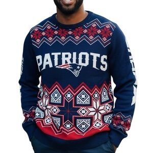 New England Patriots NFL Super Bowl XLIX Champions Sweater